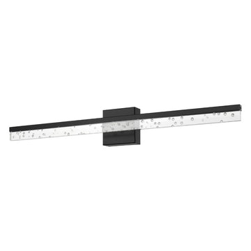 Mario Modern Contemporary 360-Degree Rotatable Iron/Seeded Acrylic Integrated LED Vanity Light